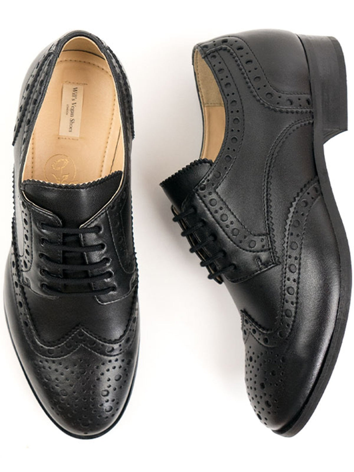  City Wingtip Brogue Oxfords