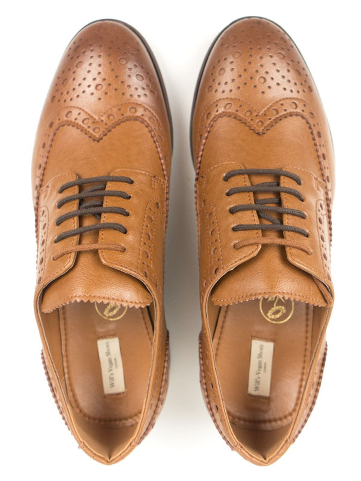  City Wingtip Brogue Oxfords