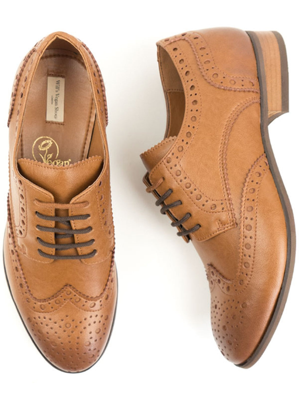  City Wingtip Brogue Oxfords