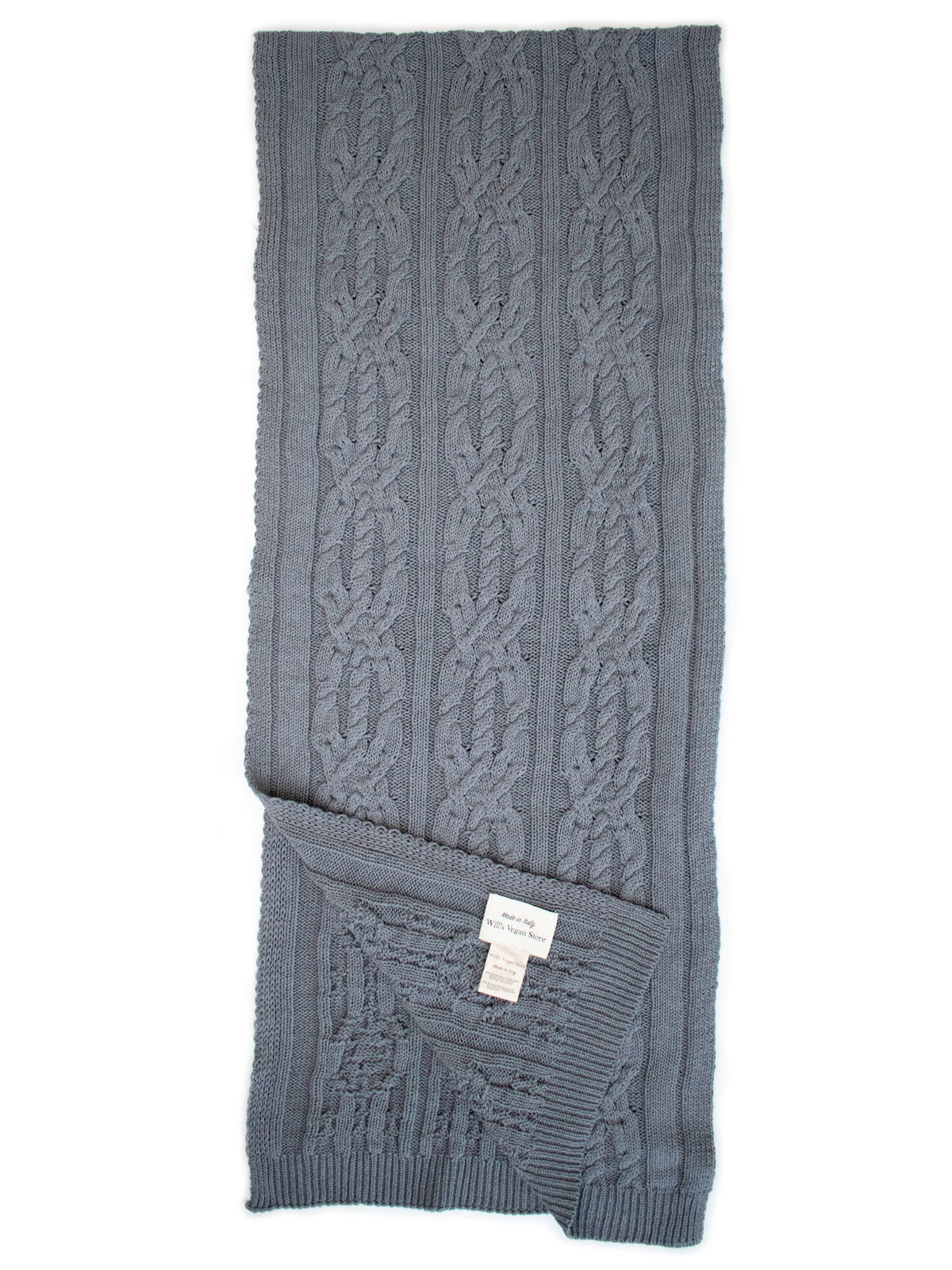  Recycled Braided Knit Scarf