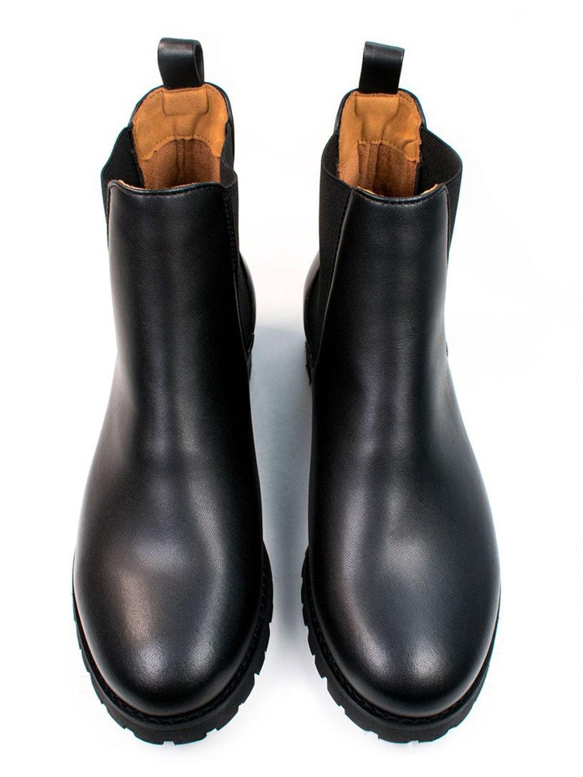  Wide Fit Luxe Deep Tread Chelsea Boots