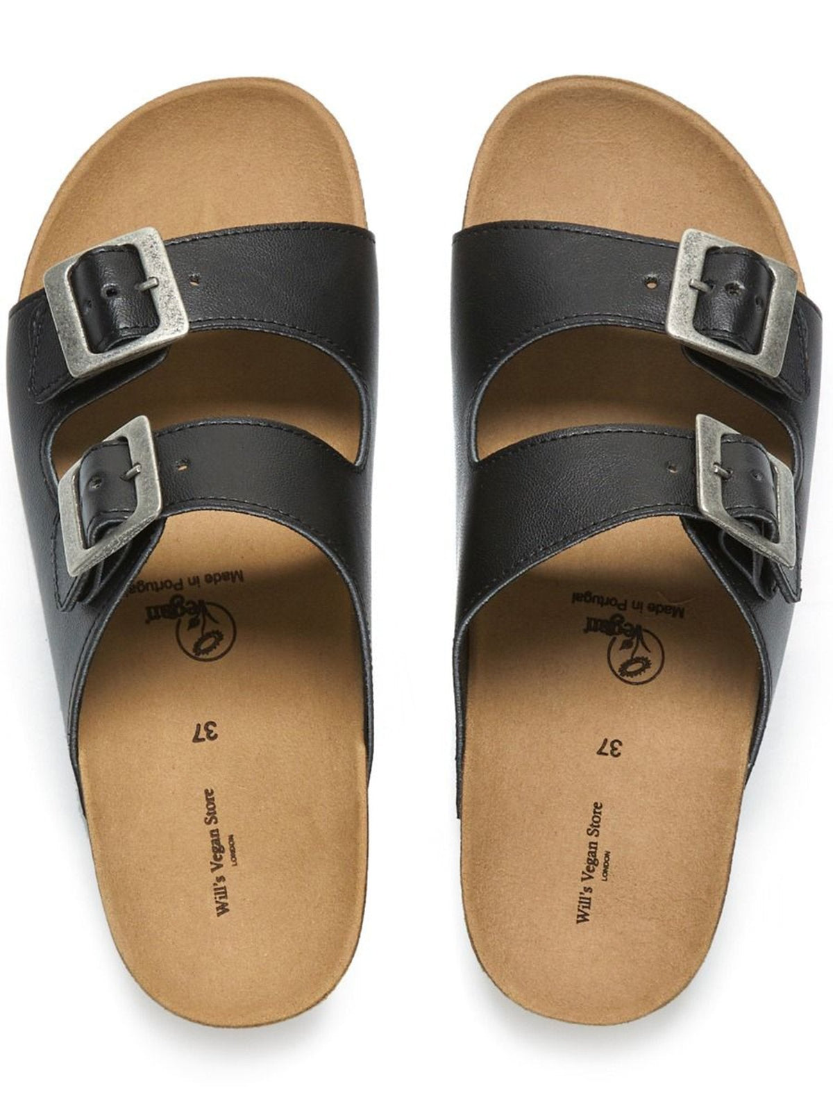  Two Strap Footbed Sandals