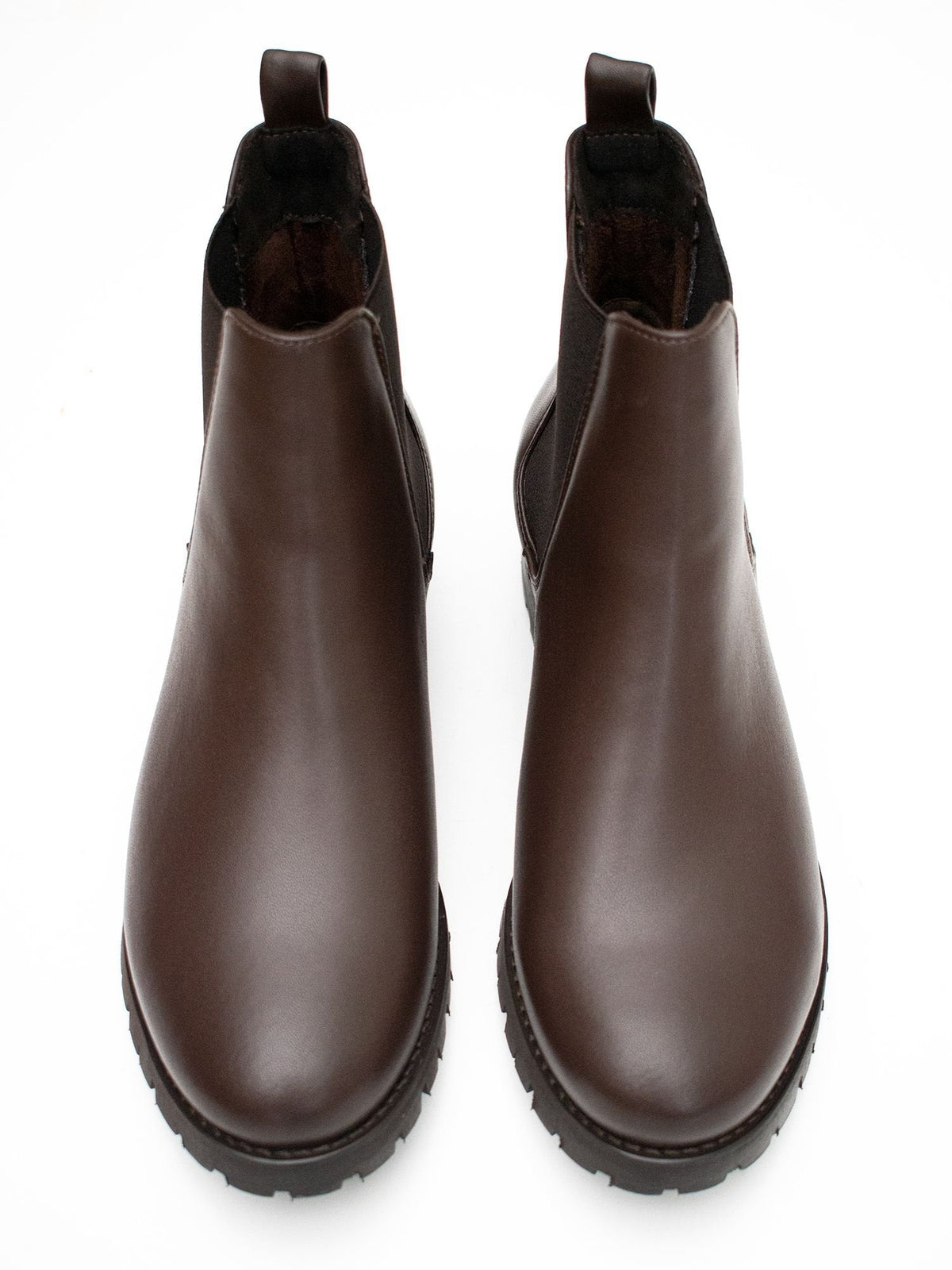  Luxe Deep Tread Chelsea Boots
