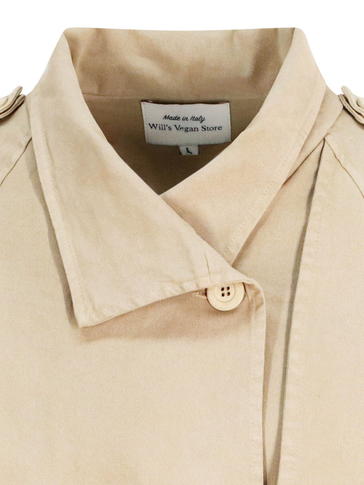  Cotton-Gaberdine Trench Coat