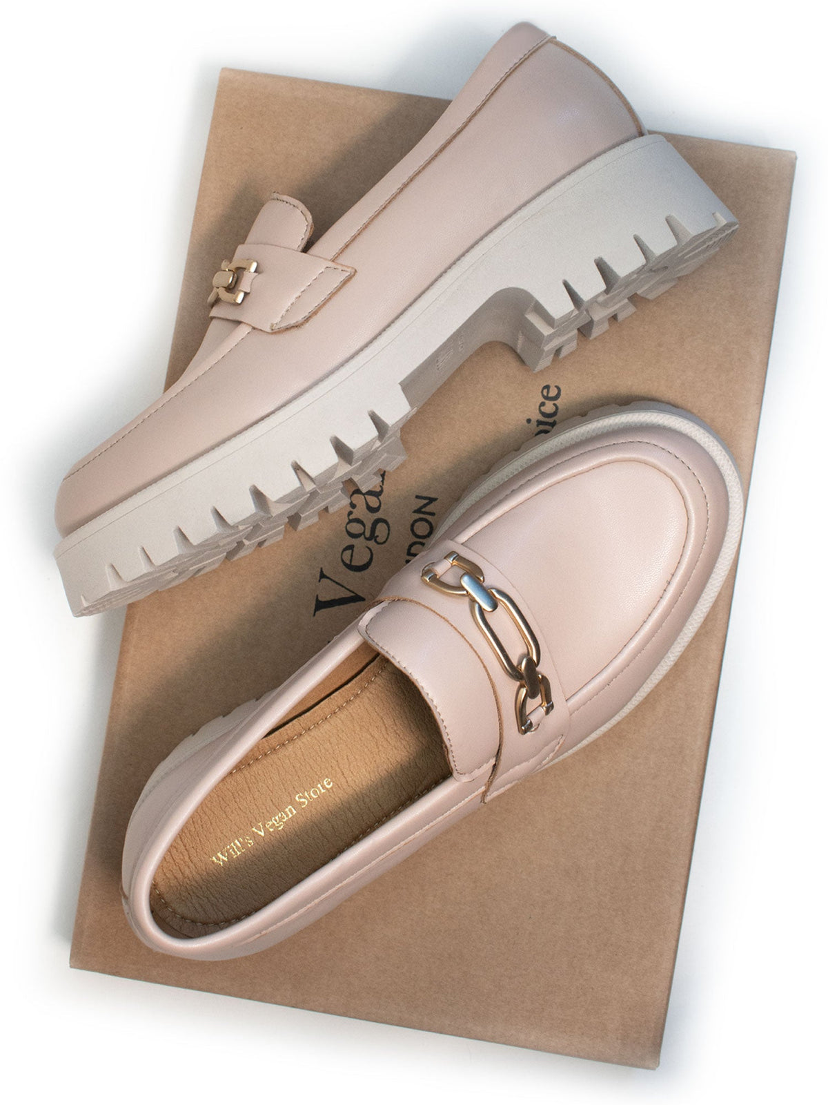  Track Sole Loafers