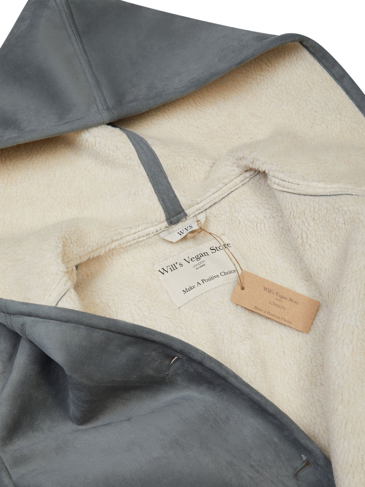  Recycled Vegan Shearling Coat